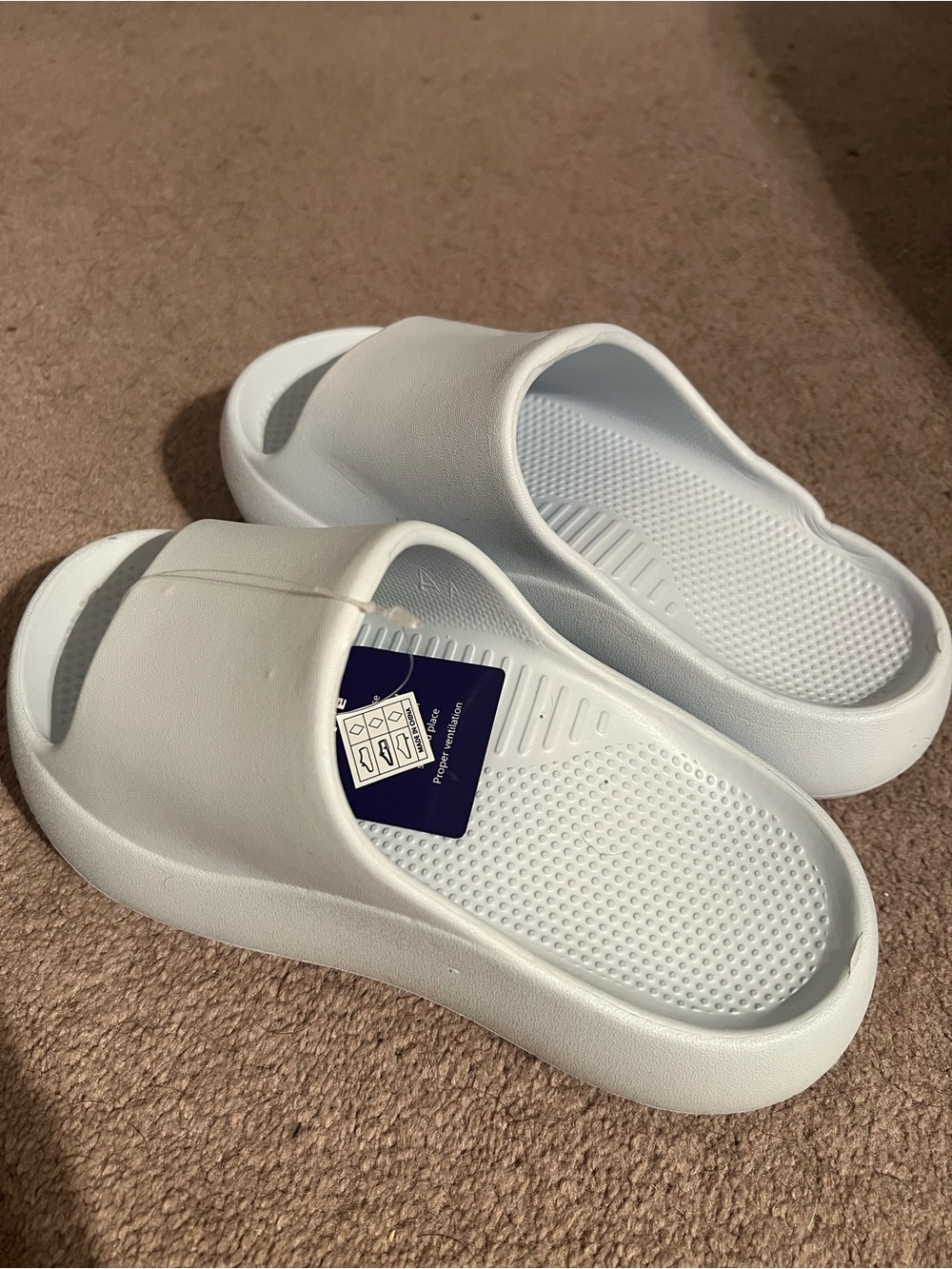 Light blue recovery slides